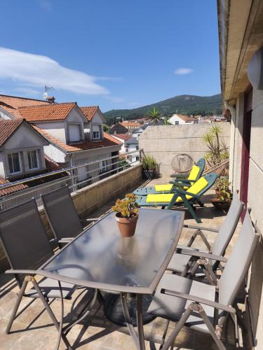 Vilagarcia de Arousa Apartment | Ático Mar de Castelao, terraza slow y aire libre