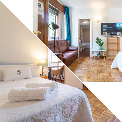 Arganzuela Apartment | Atocha Apartments, Central Location Terrace, Kitchen, Fast WiFi, metro nearby