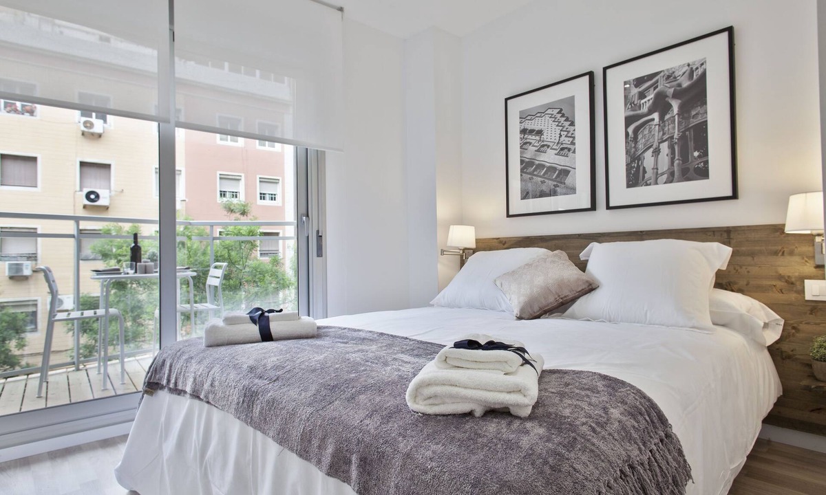 Sants-Badal Apartment | Blanca 2 - Habitat Apartments