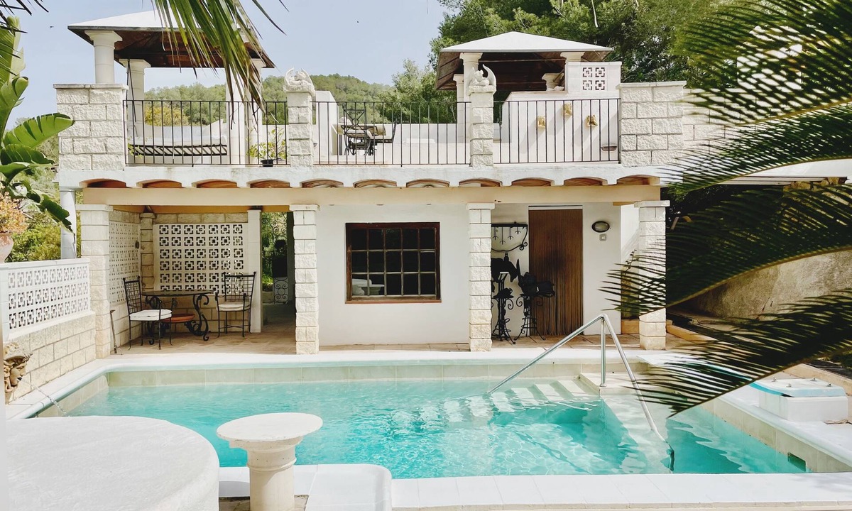 Sant Antoni de Portmany House | Buscastell villa, Private finca est 1100, 5 beds, pool & jacuzzi.
