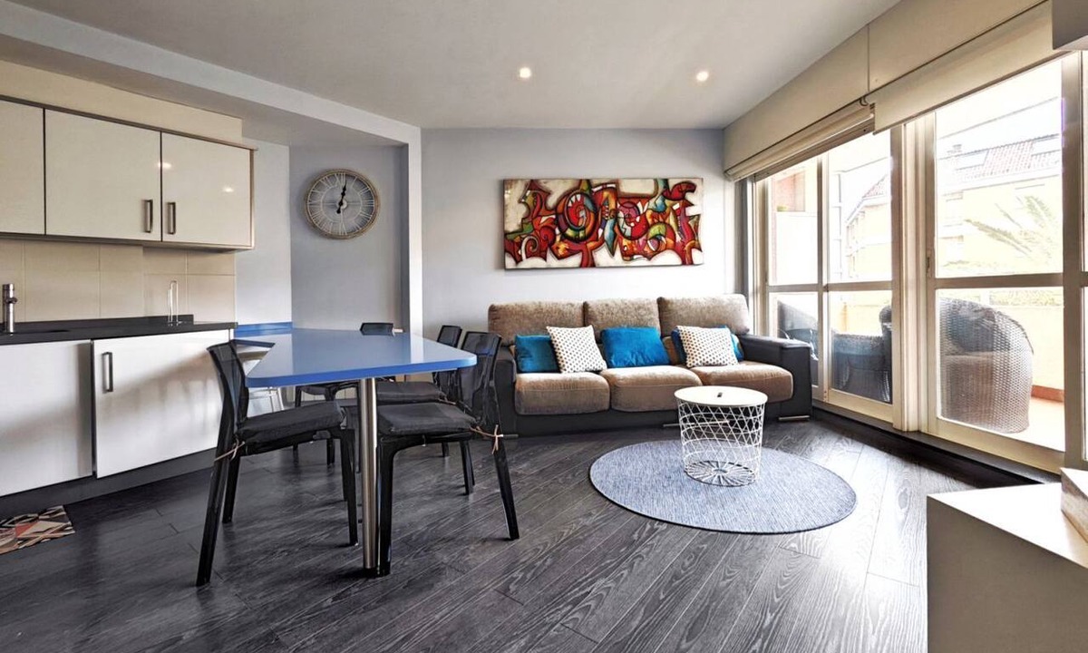 Sanxenxo Apartment | Desconectaengalicia Ribapraia with Swimming Pool