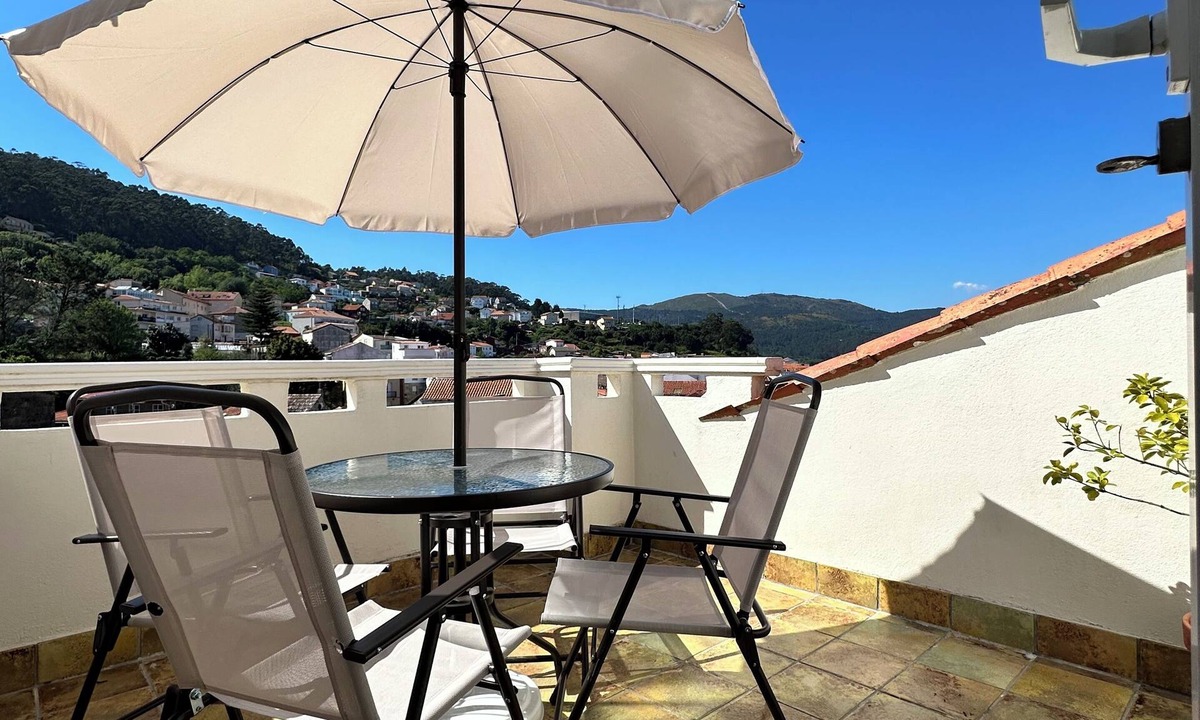 Muros Apartment | Gran Ático Dúplex Centro Muros. Terraza con Vistas