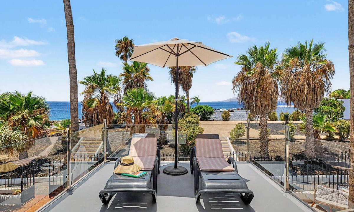 Puerto del Carmen Apartment | Holiday Apartment 'Casa Sherazad' with Sea View, Private Terrace and Wi-Fi