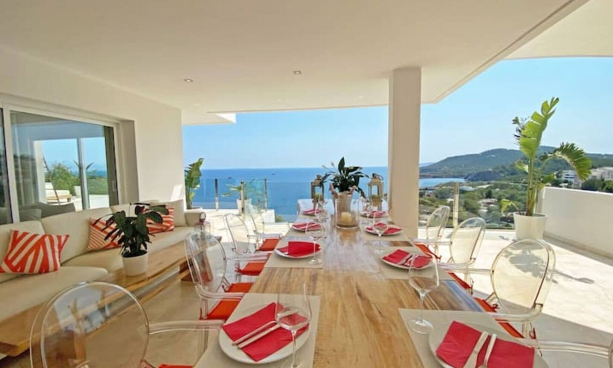 Roca Llisa Villa | IBIZA ROCALLISA VILLA CAN CANTU WITH SPECTACULAR SEA VIEWS FOR 8 PEOPLE