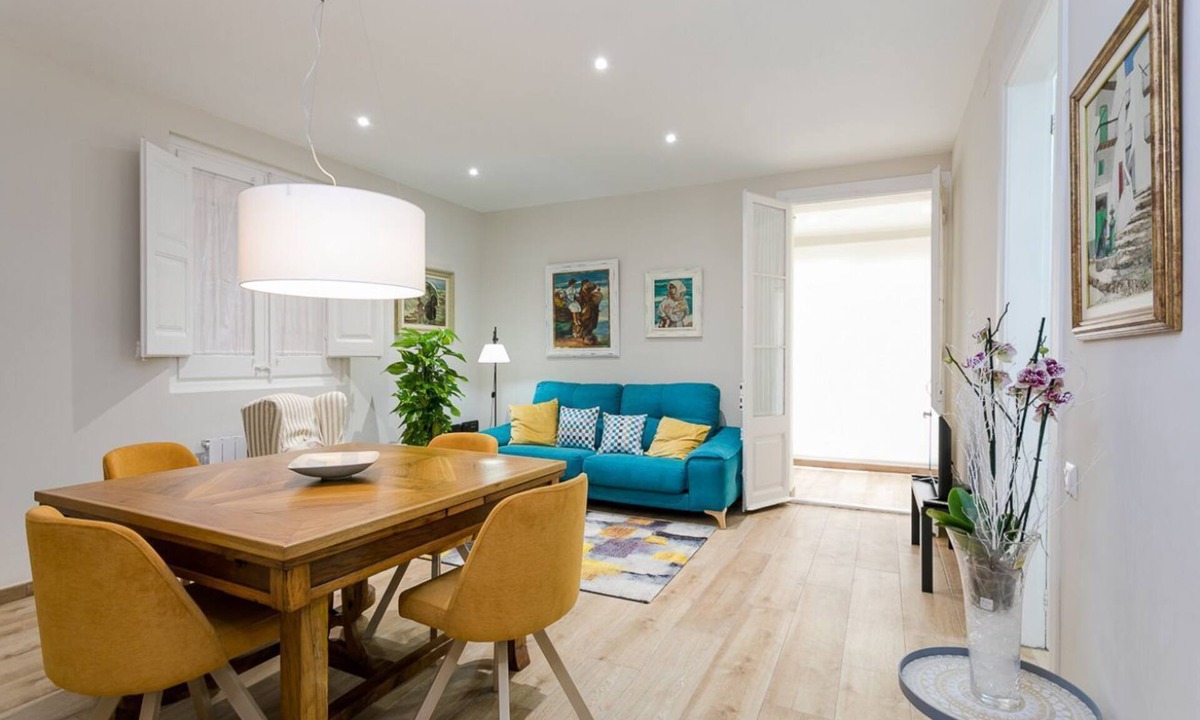 Cornella de Llobregat Apartment | Lovely and historic 3 bedroom home completely refurbished and designed for a pleasant and comfortable stay in Barcelona.