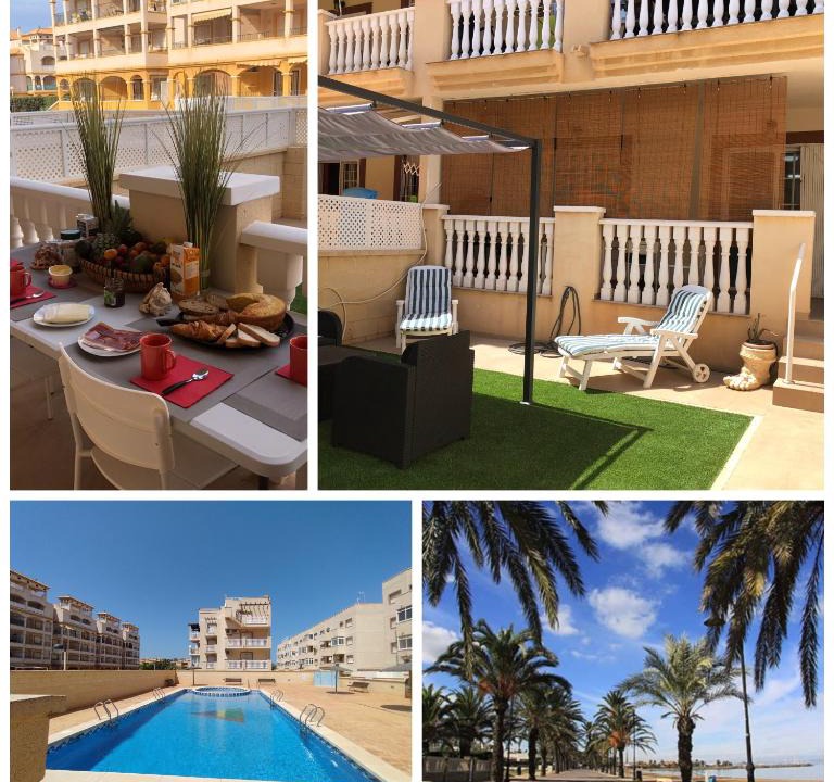 Mar de Cristal Apartment | Magnificent Apartment Mar de Cristal, Pl Baja Urb private, leisure and swim 1