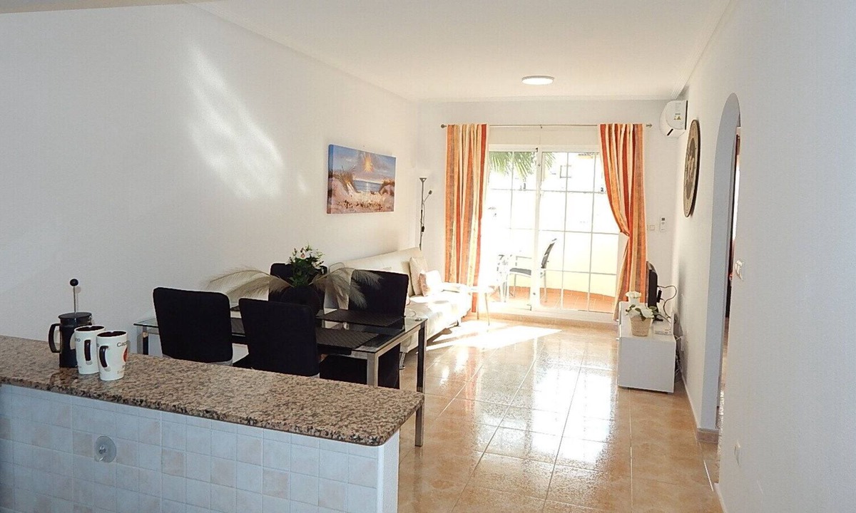 Orihuela Costa Apartment | Prime location for Villamartin Plaza, overlooking communal pool