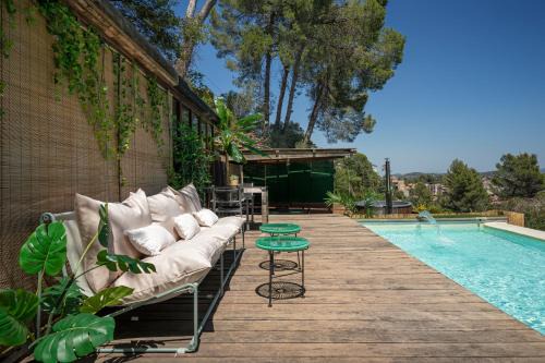 Corbera De Llobregat House | THE LOFT - with private pool & jacuzzi
