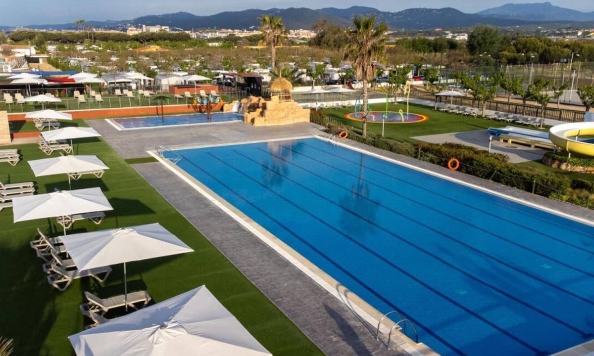 Malgrat de Mar House | Vacation village Els Pins Mobilehome Premium 3AC for 6 persons