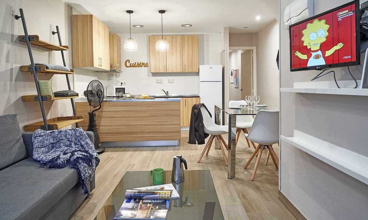 Sant Andreu de Palomar Apartment | valles bajos- Piso de 2 hab. - Sant Andreu