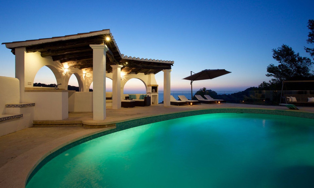 Sant Antoni de Portmany Villa | Villa Melograno Cala Salada - Private Pool & Sunset Views, Extended Living Areas