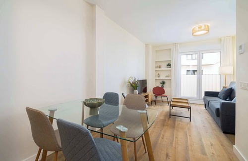 Perchel Sur Apartment | 1 Bedroom Apartment with Private Patio for 2 in Central Malaga by Stay Homy