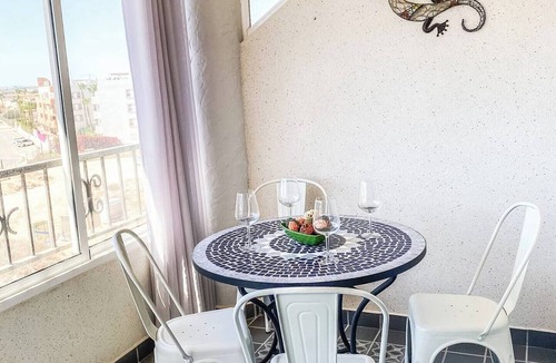 Flamenca Beach Apartment | 2-bedroom bright apartment with private solarium and big pool