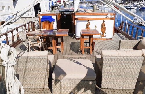 Barceloneta Boat Rental | ADARA YACHT Great Turkish Schooner in Barcelona