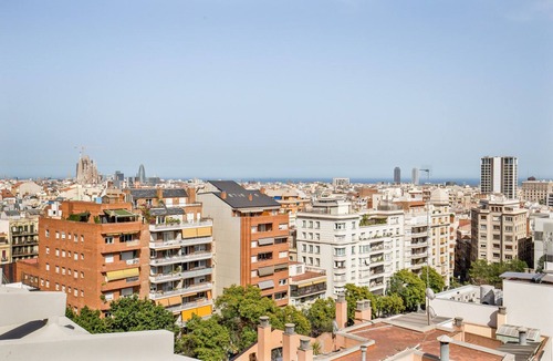 la Vila de Gracia Apartment | Amazing newly built 2BR+terrace, in the heart of Barcelona, by Blueground