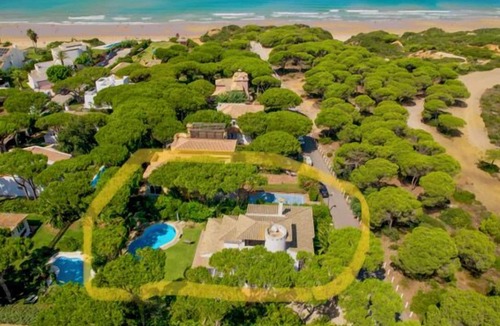 Cabo Roche Villa | Andalusian villa with sea views, private pool, air conditioning, beautiful garden