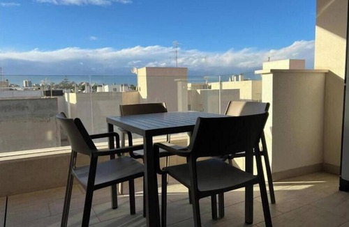 San Miguel de Salinas Apartment | Apartment with rooftop pool 150 m from the beach