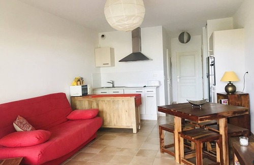 Marine de Saint Ambroggio Apartment | Beachfront Apartment with Terrace & Wi-Fi in Lumio, 4 Guests