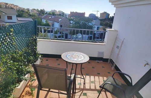 Torrequebrada Apartment | Bright apartment in a villa with heated swimming pool