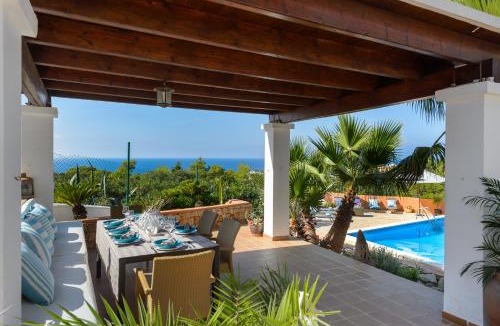 Cala Vadella Villa | CAN COSTA Amazing view of sunset in Cala Vadella beach