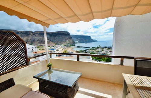 Playa de Mogan Apartment | Casa Concha Charming Traditional Apartment with Stunning Views Puerto de Mogán