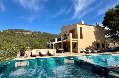 Cala Vadella House | Casa en Cala Vadella con piscina y vistas al mar