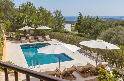 Cap Martinet Villa | Casa Four charming Luxury Ibiza villa with Sea view!