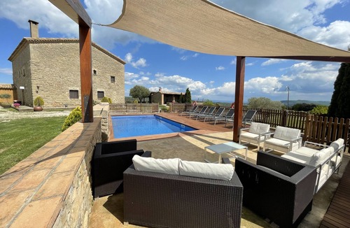 Casserres Villa | Casa Torres - 7 bedroom villa with inside + outside swimming pool