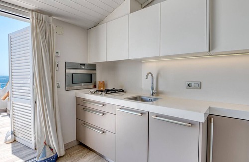 Calella de Palafrugell Apartment | Charming beachfront apartment with sea views just 10 meters from the beach in Cala del Calau, Calella de Palafrugell