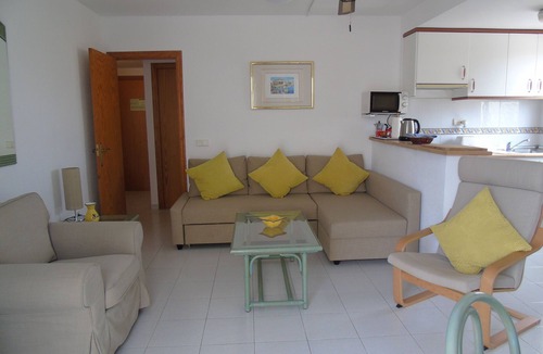 San Antonio Bay Apartment | Comfortable spacious apt with sea view and AC.