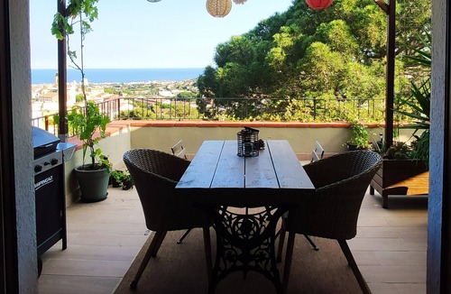 Cabrils Apartment | Cozy Place With a big Private Roof Terrace and Spectacular Views