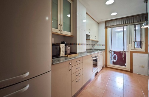 Sanxenxo Apartment | Desconectaengalicia Miraflores swimming pool and sea view