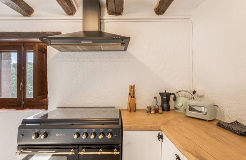 El Bruc House | Eco Masias Cal Ferran Country House with Mountain Views, Wi-Fi, and Air Conditioning