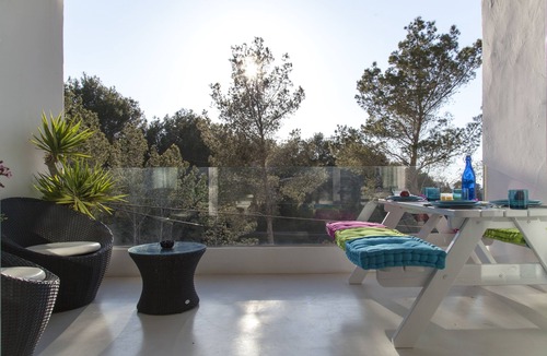 Cala Vadella Apartment | Elegant, vistamar, sunset, beach walk .