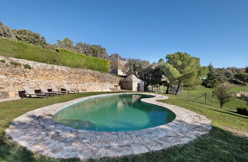 Sant Mateu de Bages House | Country House 'Les Corts De Biosca' with Mountain View, Private Pool and Wi-Fi