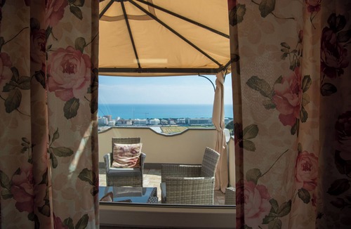 Santa Susanna Villa | Family villa with heated pool and panoramic sea views