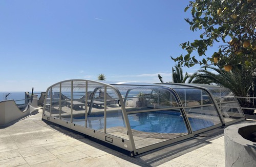 Santa Susanna Villa | Family villa with heated pool and panoramic sea views