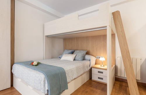 Llinars del Valles Apartment | Holiday Apartment "Armonia Estudio, Comparte Exterior" with Mountain View, Shared Pool & Wi-Fi