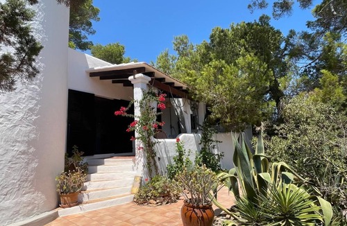 Sant Francesc Xavier House | House 200m from the sea with large terrace, sea views, air conditioning, garden, max 6 pax