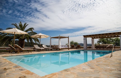 Sant Joan de Labritja Cottage | Ibizan house with garden, pool and outdoor jacuzzi.
