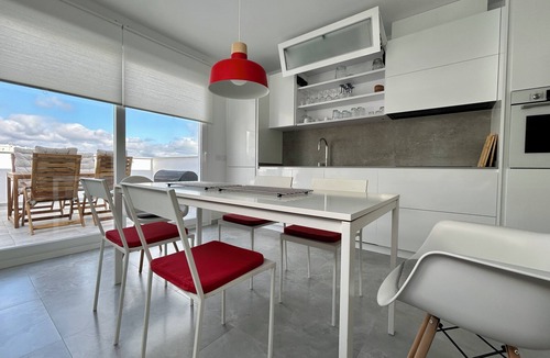 San Ambrosio Apartment | La Terraza Blanca - Modern Ático in dreamlike Vejer, private sun terrace
