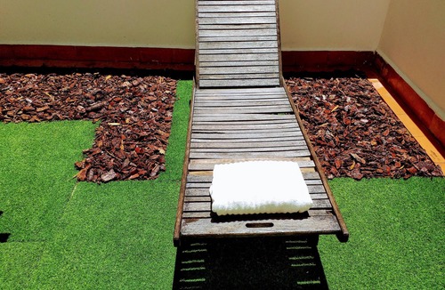 Alicante Apartment | * Large apartment with garden terrace, barbecue and gym in the Alicante Center