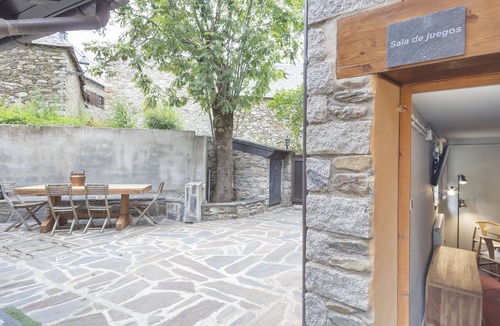 Garos House | Luderna - Casa con terraza dera Aubeta