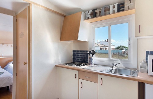 El Palmar House | Mobile Home 'Natural Casita Palmar' with Private Terrace, Wi-Fi and Air Conditioning