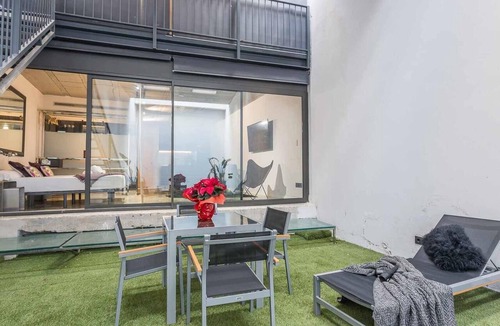 Sant Gervasi Apartment | My Space Barcelona Apart. with shared terrace in Sant Gervasi per months