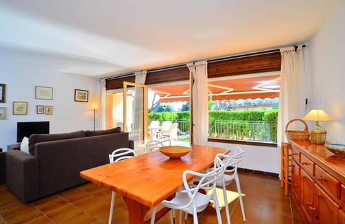 Calella de Palafrugell Apartment | N-3 ground floor in community with pool