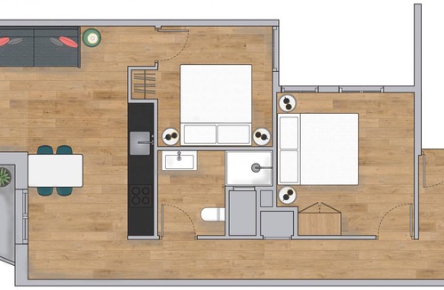 L'Hospitalet de Llobregat Apartment | Olala Urban Chill Flat 5.1 I Balcony