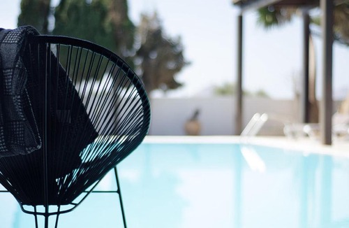Nazaret House | One bedroom house with private pool enclosed garden and wifi at Nazaret