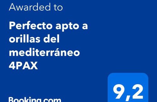 El Perellonet Apartment | Perfecto apto a orillas del mediterráneo/4PAX