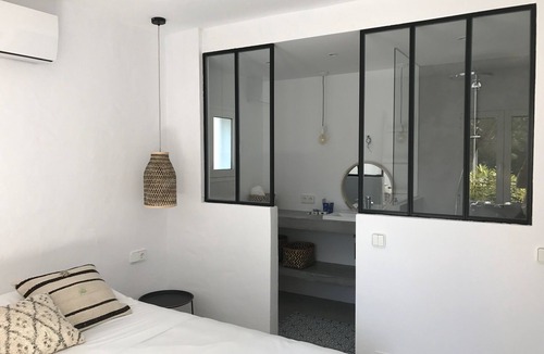 Cala Vadella Apartment | Pleasant 2-bedroom apartment, large terrace, walking distance to the beach, shared swimming pool.